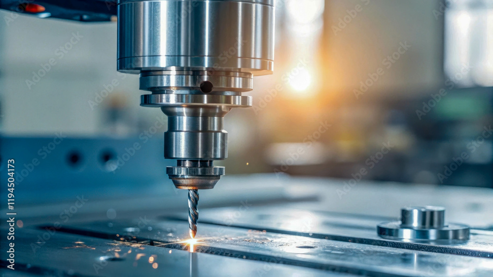 Metallic laser, its surface is shiny, and the details are clearly drawn. The background is slightly blurred. Metallic laser, its surface is shiny, and the details are clearly drawn. The background is slightly blurred.