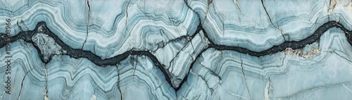 Wallpaper Mural Turquoise Aquamarine White Marble Granite Abstract Stone Texture Background for Banner Panorama Torontodigital.ca