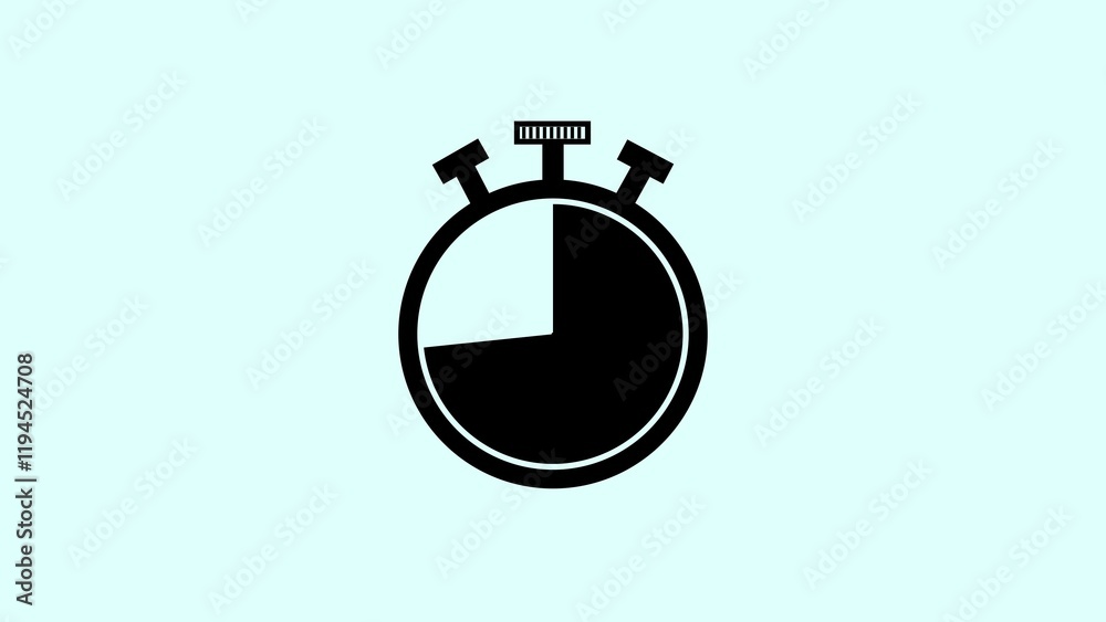 Countdown Stopwatch graphics. Clock icon illustrator. Countdown Stopwatch graphics. Clock icon illustrator.