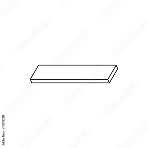 Modern Button Icon for User Interfaces