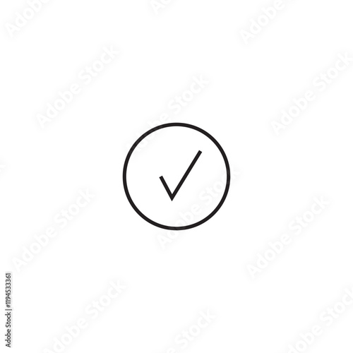 Modern Button Icon for User Interfaces