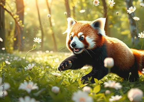 red panda