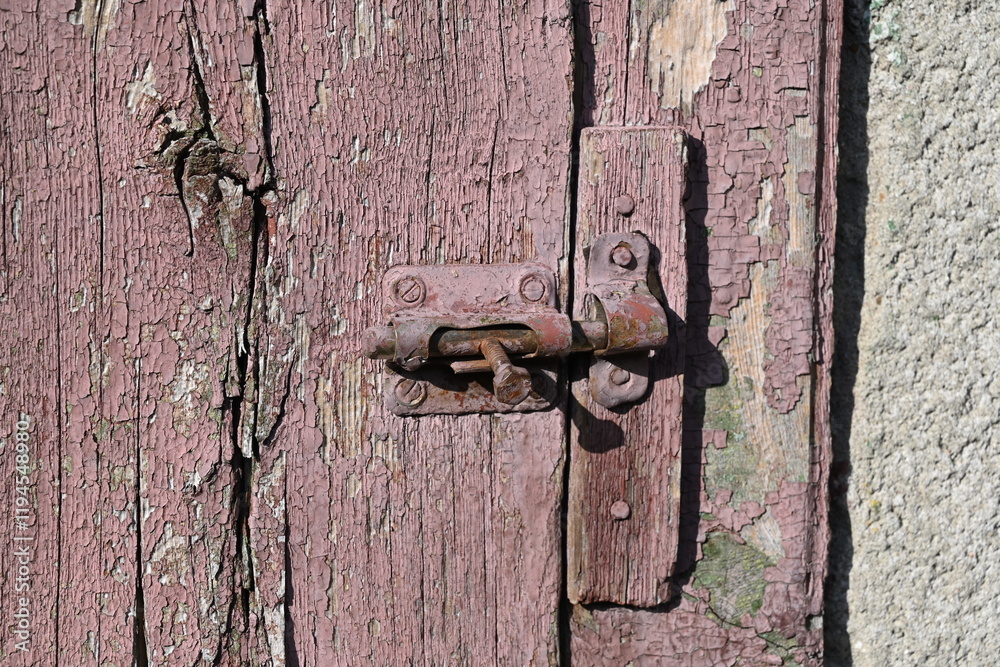 Rusty Door Bolt