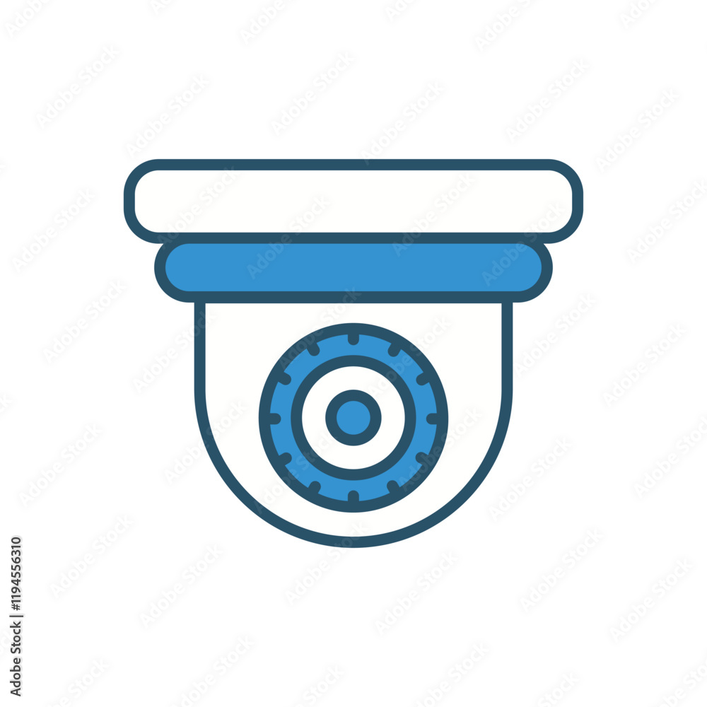 Cctv vector icon stock illustration Cctv vector icon stock illustration