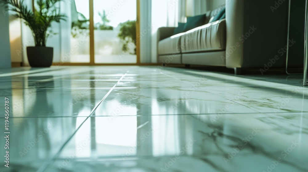 Fototapeta premium Modern Tile Flooring
