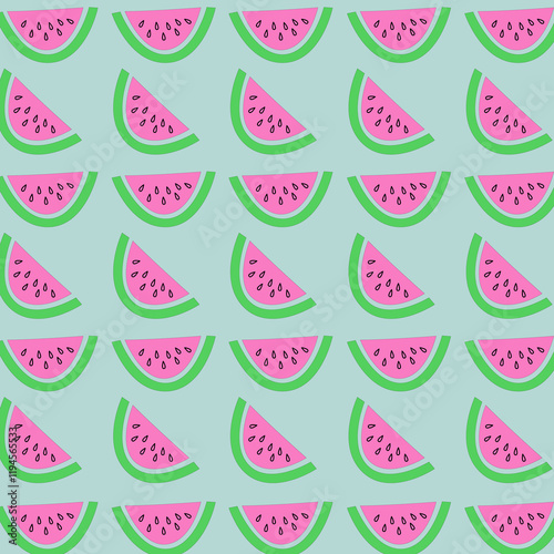 Summer Vintage Fruit Pattern Texture Background VECTOR