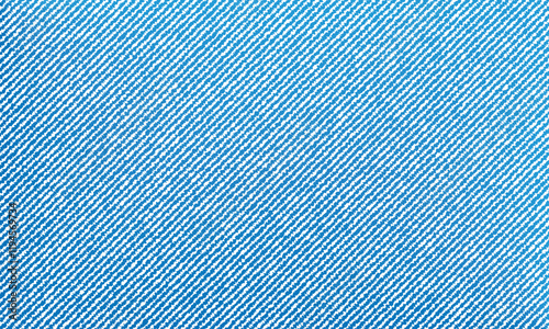 blue denim background. textured pattern of jeans fabric. vector illustration.