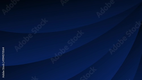 Blue abstract backround animation.dark blue wave
