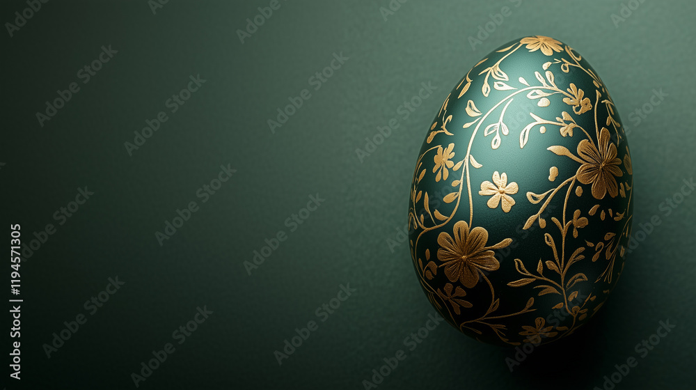 easter egg with ornament easter egg with ornament