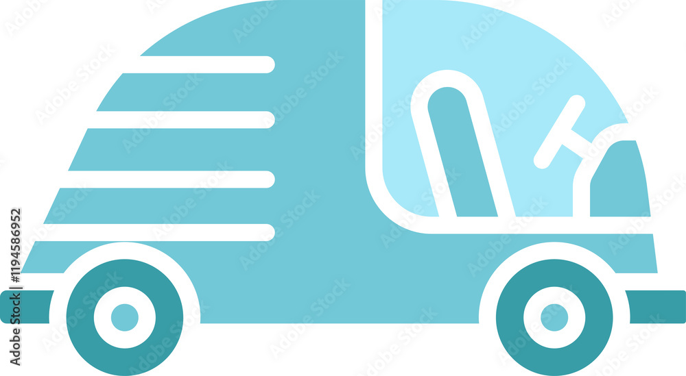 Fototapeta premium car icon illustration