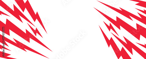 Abstract background with sharp arrow line pattern and with some copy space area