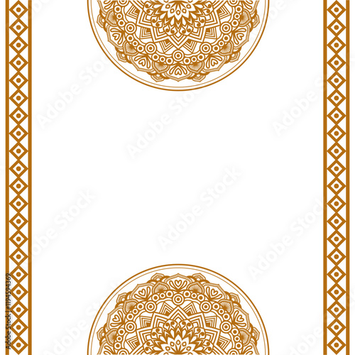 Luxury mandala ornamental ramadan kareem ramadhan islamic ornament eid al fitr adha mubarak transparent background