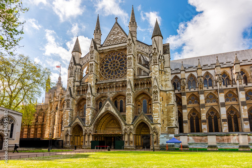 Westminster Abbey in centre of London, UK