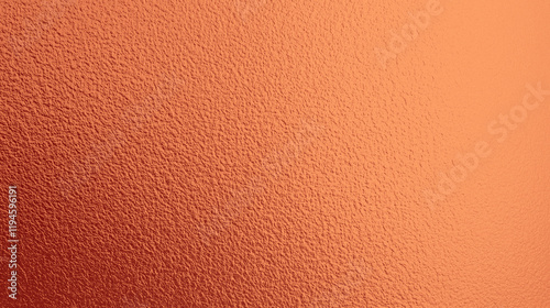 matte grainy copper foil metal texture. orange brown powder coating abstract gradient blurred background