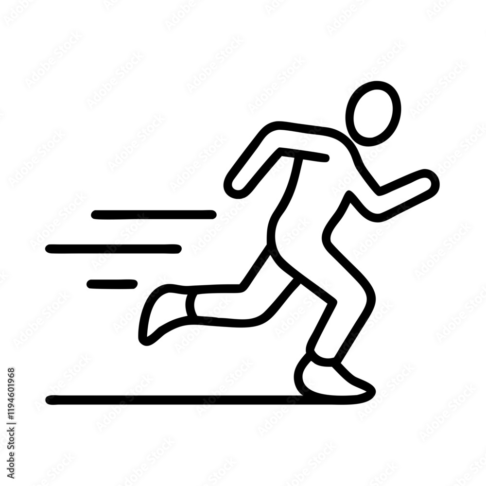 runner s cadence icon, runner s cadence line art - simple line art of runner s cadence, perfect for runner s cadence logos and icons and themed design runner s cadence icon, runner s cadence line art - simple line art of runner s cadence, perfect for runner s cadence logos and icons and themed design