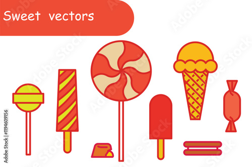 Sweet vector design 