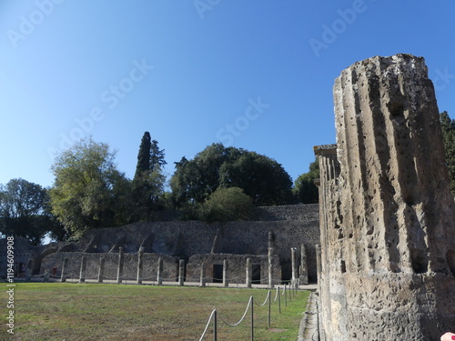 Archeological site Pompeii Italia