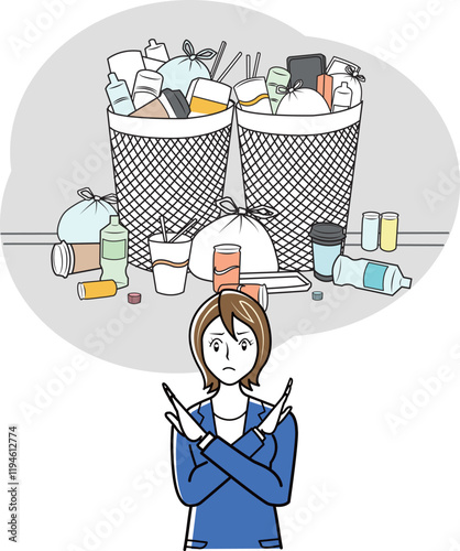 オーバーツーリズムで溢れるゴミ