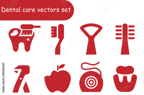 Dental care vector design 