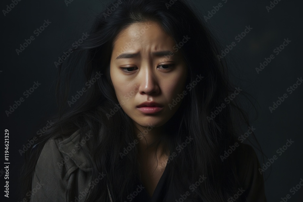 Depression photography portrait worried. Depression photography portrait worried.