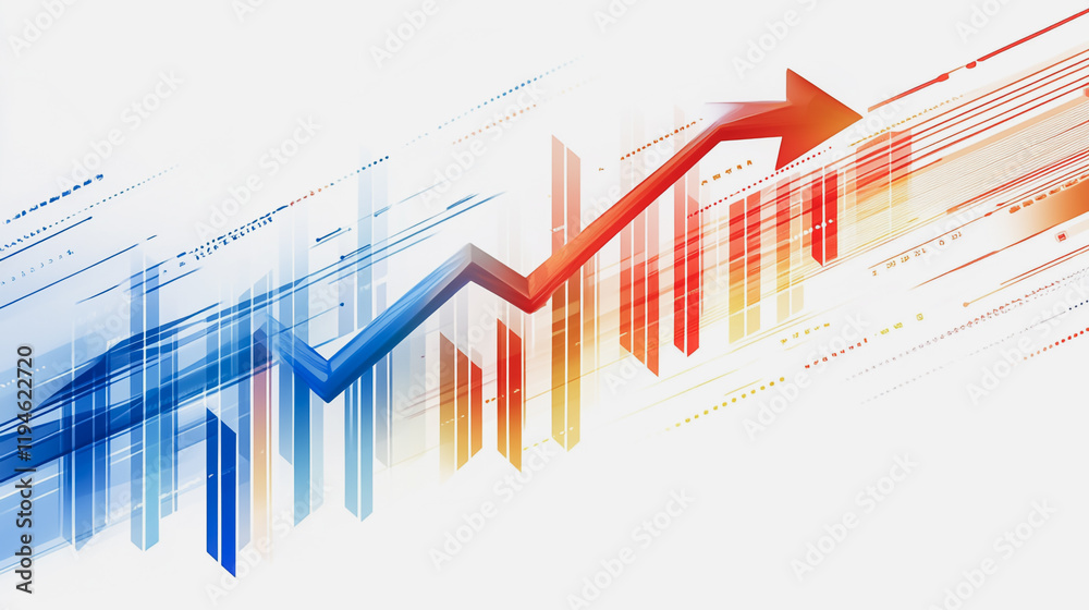 Abstract white background with Colorful charts and graphs with statistics to innovative analyze business potential and forecast future development of companies growth. Abstract white background with Colorful charts and graphs with statistics to innovative analyze business potential and forecast future development of companies growth.
