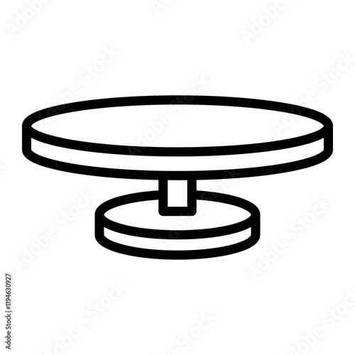 Potter Vector Line Icon Design