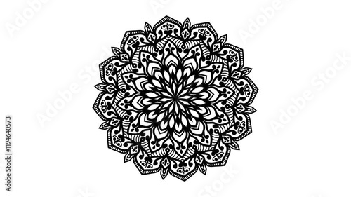 Luxury Golden Mandala animation Islamic Invitation Wedding Card 