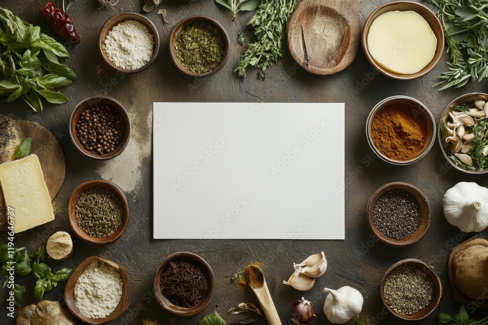 The table is covered with bowls of different sizes The table is covered with bowls of different sizes