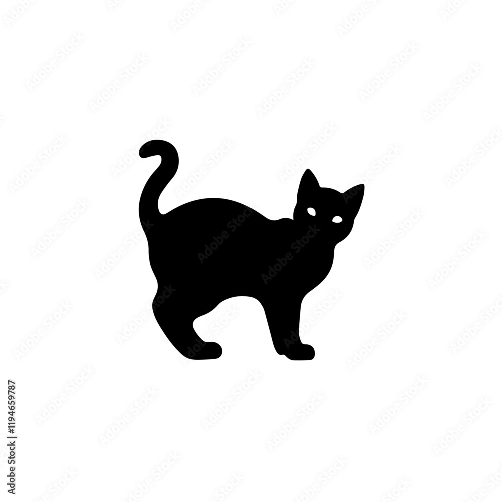 black cat silhouette, black cat, black cat on white, black cat vector, black cat illustration black cat silhouette, black cat, black cat on white, black cat vector, black cat illustration