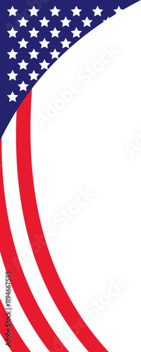Border Flag USA 1