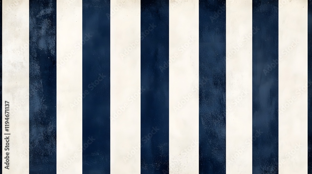 59. A classic striped pattern with wide navy blue and white stripes 59. A classic striped pattern with wide navy blue and white stripes