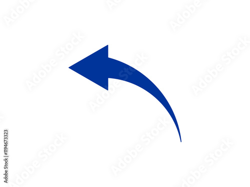 arrow icon isolated on white background