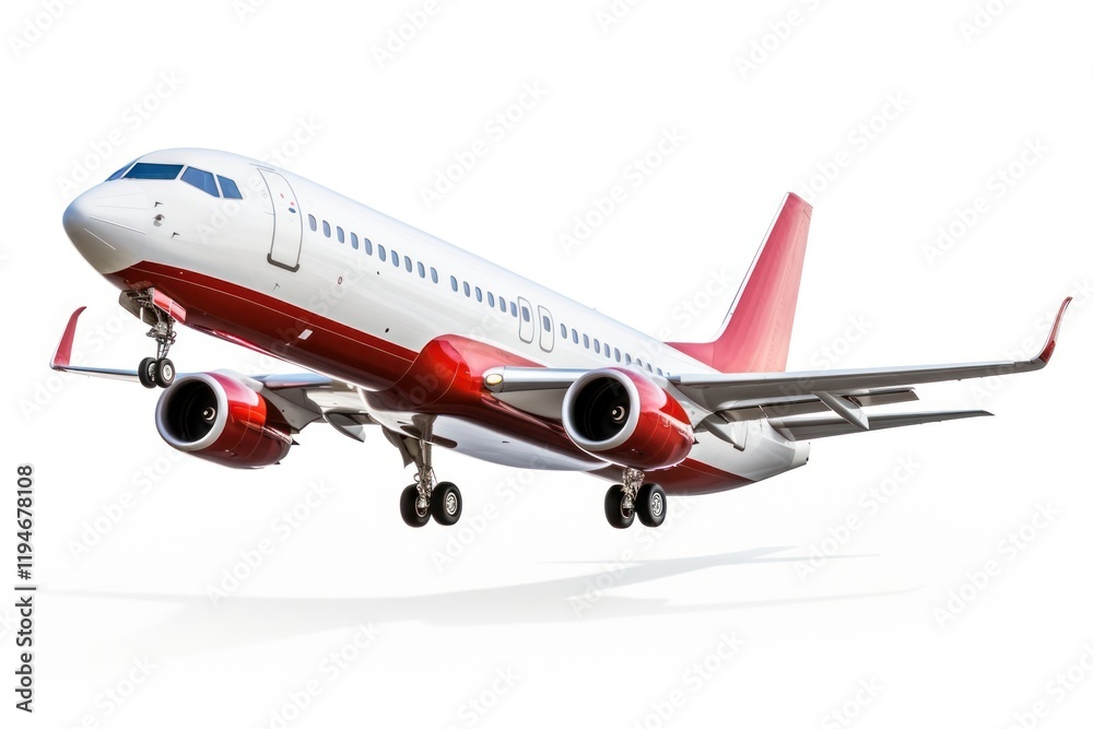 Obraz premium Air plane airliner aircraft airplane.