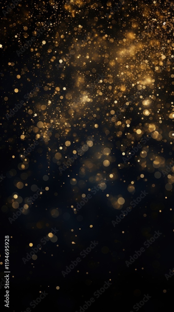 Shimmering golden particles background celebration glittering. Shimmering golden particles background celebration glittering.