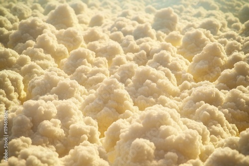 Clouds with soft and puffy texture, suitable for use in weather or nature themed projects photo