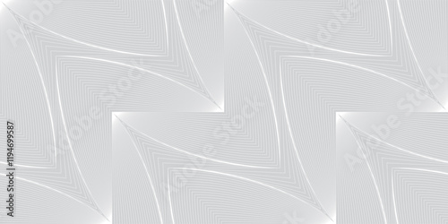 Geometric shapes background. Seamless pattern.Vector. 幾何学パターン　背景素材