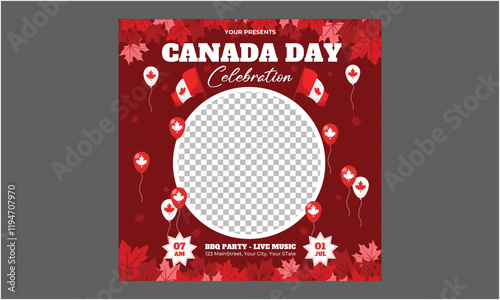 Canada Day Socials Media