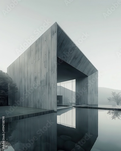Modern Geometric Architectural Mockups for Unique Design Showcases photo