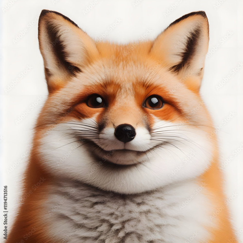 Foxy Smile: A playful red fox with a wide, toothy grin looks directly at the camera, showcasing its captivating charm and irresistible personality. Foxy Smile: A playful red fox with a wide, toothy grin looks directly at the camera, showcasing its captivating charm and irresistible personality.