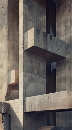 Modern Geometric Architectural Mockups for Unique Design Showcases photo