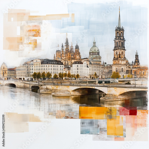 dresden, elbe, carolabrücke, elbflorenz, sachsen, städtetripp, shilouette, frauenkirche, semperoper, brühlsche terasse, zwinger, architektur, kirche, stadt, rom, cathedral, fluss, nacht, vatikan, brüc photo