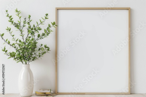 Square Frame Mockup up