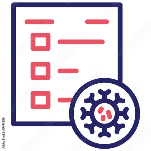 Covid Regulations vector icon illustration of Vacation Planning iconset.