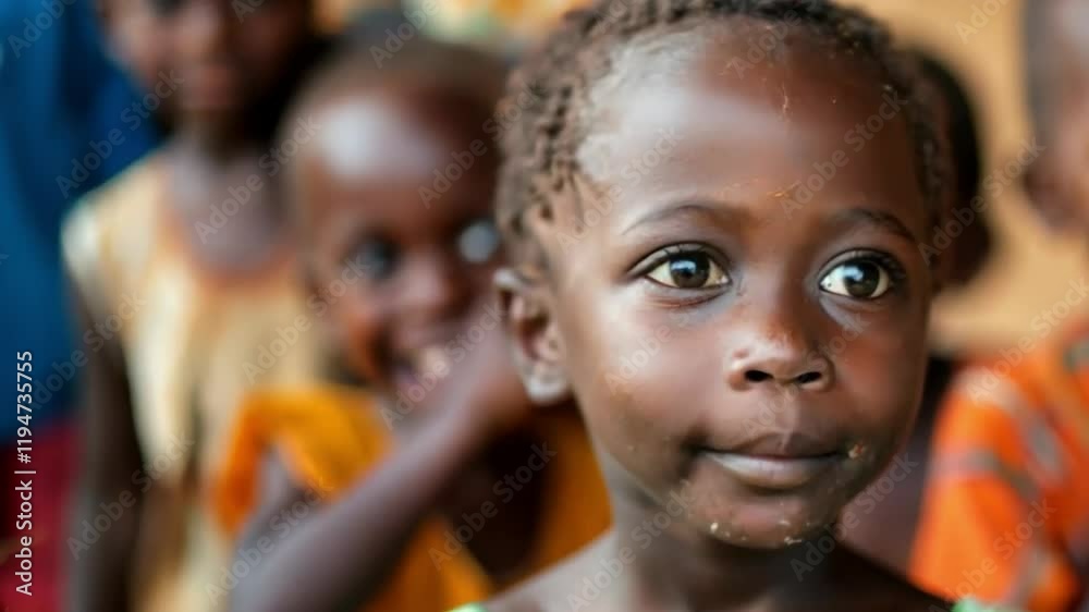 Video with a group of children looking into the camera is suitable for educational programmes, advertising of children's products, social videos.
Video with a group of children looking into the camera is suitable for educational programmes, advertising of children's products, social videos.