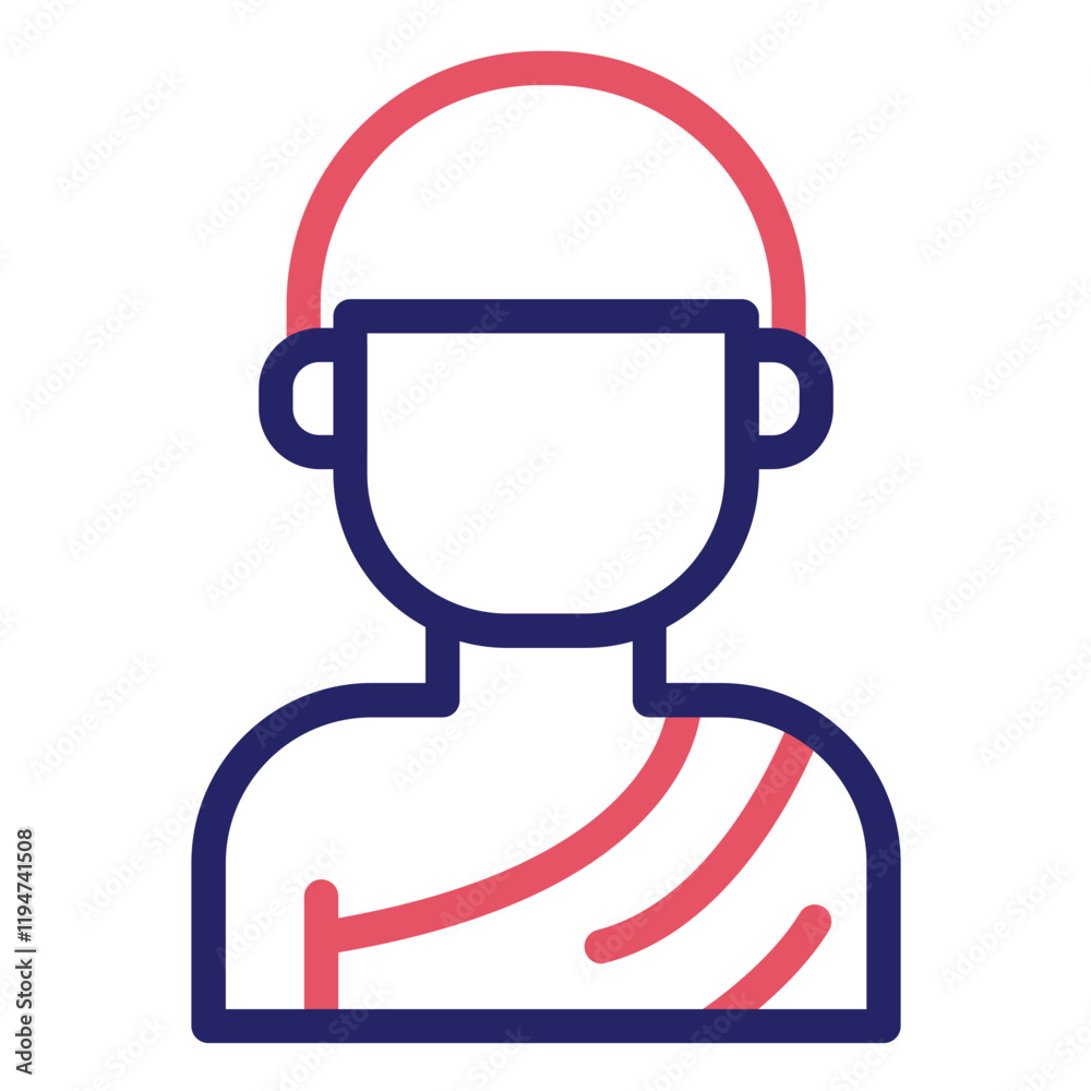 Ihram Clothing vector icon illustration of Hajj Pilgrimage iconset. Ihram Clothing vector icon illustration of Hajj Pilgrimage iconset.