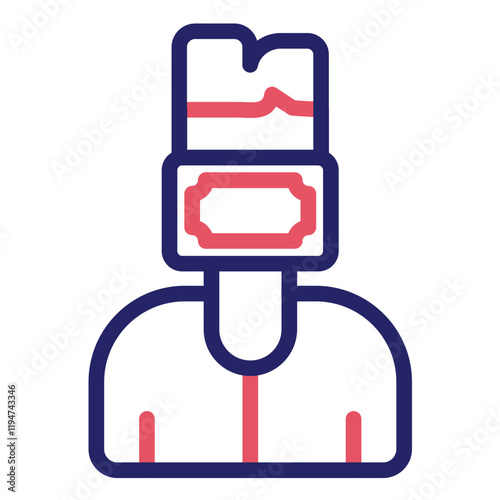 Hush Money vector icon illustration of Corruption iconset.