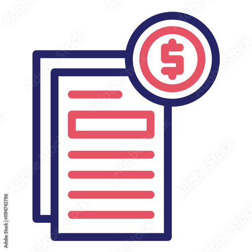 Bribery Checklist vector icon illustration of Corruption iconset.