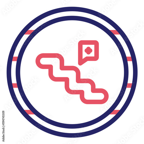 Cancer Staging vector icon illustration of Chemotherapy iconset.