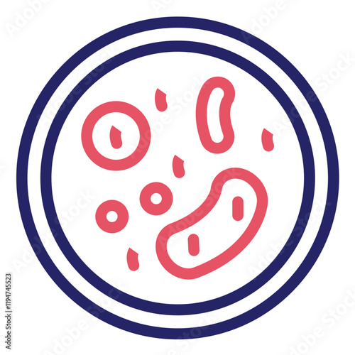 Plant Cell vector icon illustration of Lab iconset.