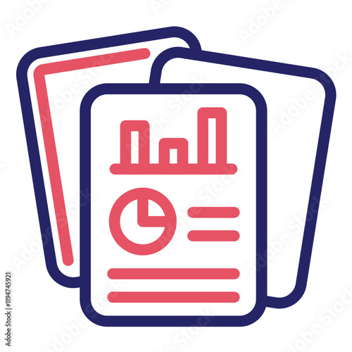 Report vector icon illustration of Lab iconset.